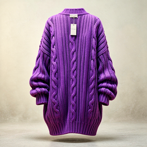 Chunky Cable Knit Cardigan